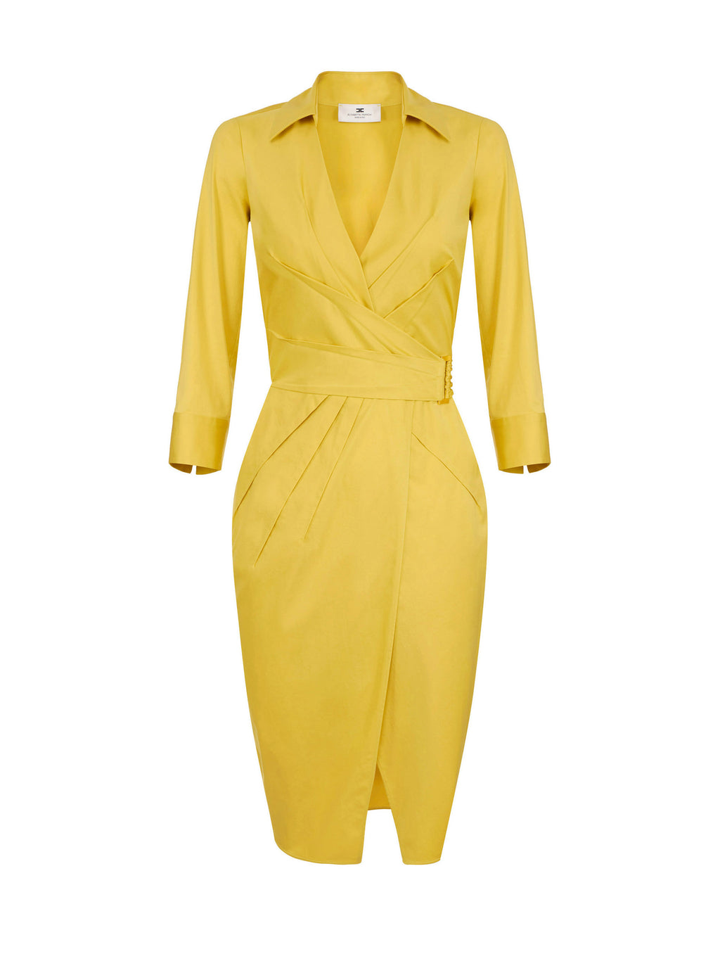Stretch cotton dress