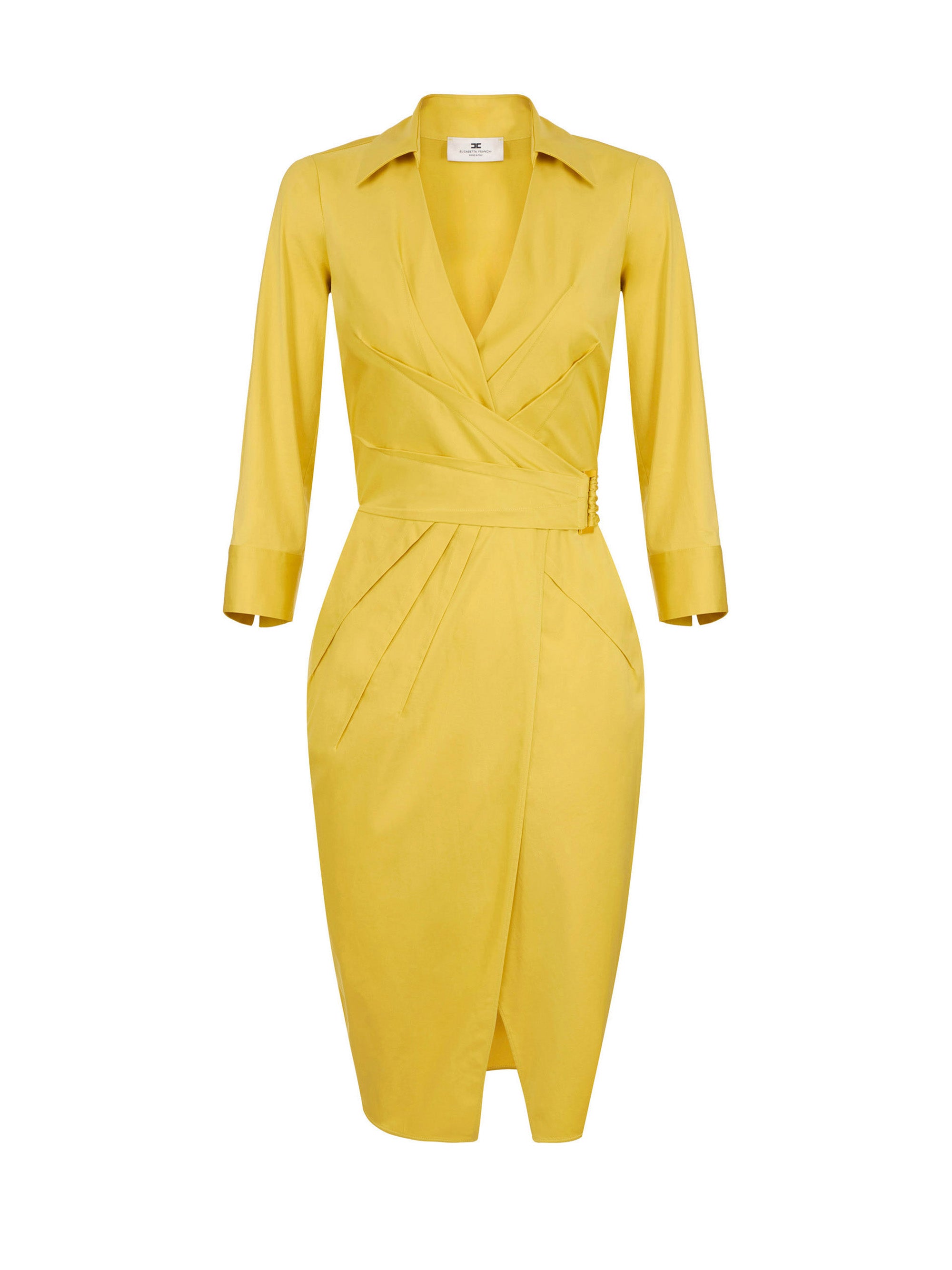 Stretch cotton dress