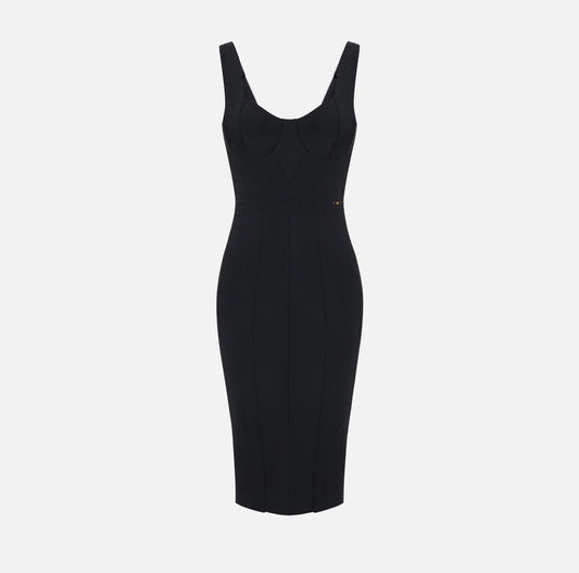 Dress in scuba fabric