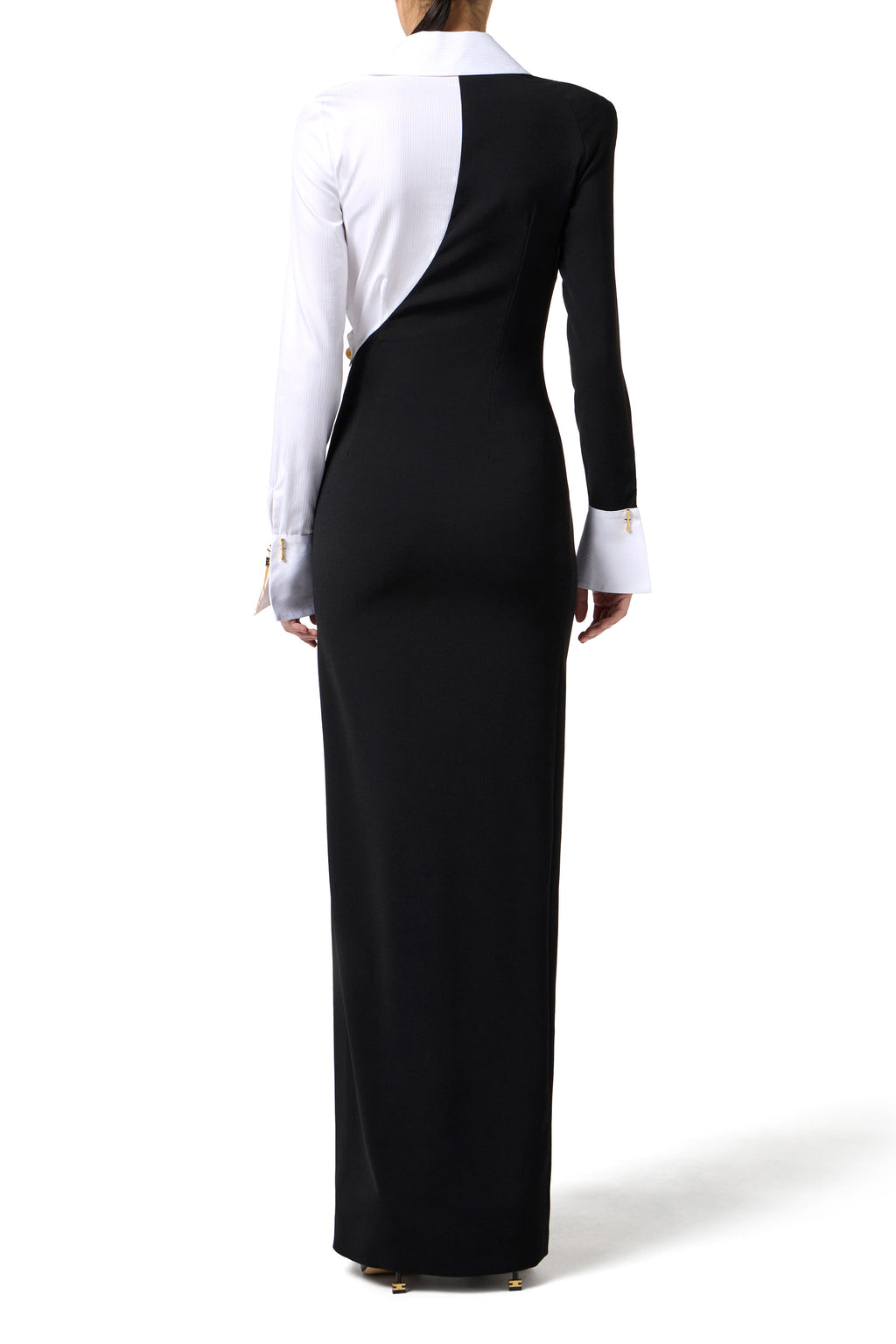 Red Carpet dress in lightweight crêpe fabric