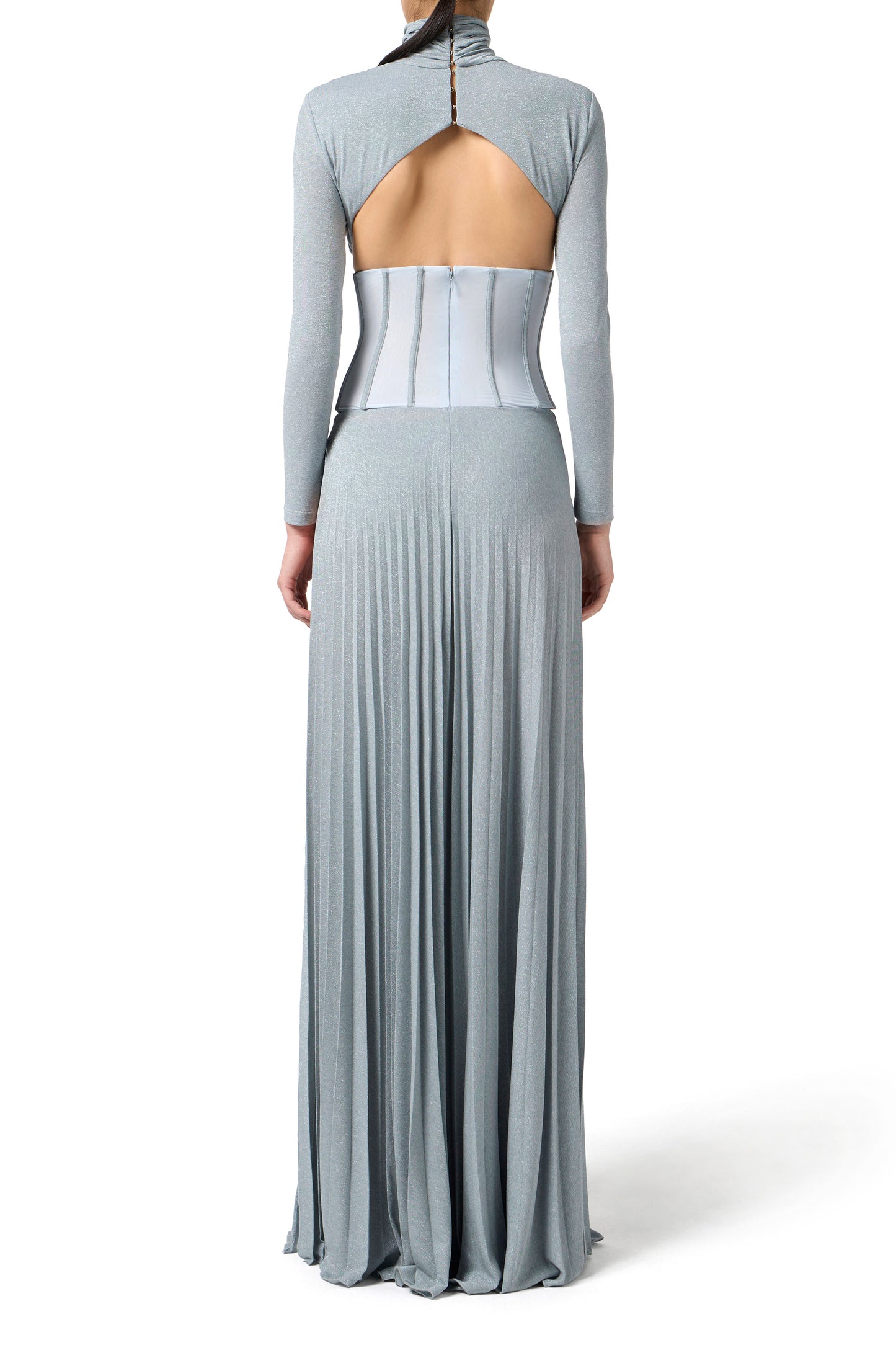 Red Carpet lurex jersey dress