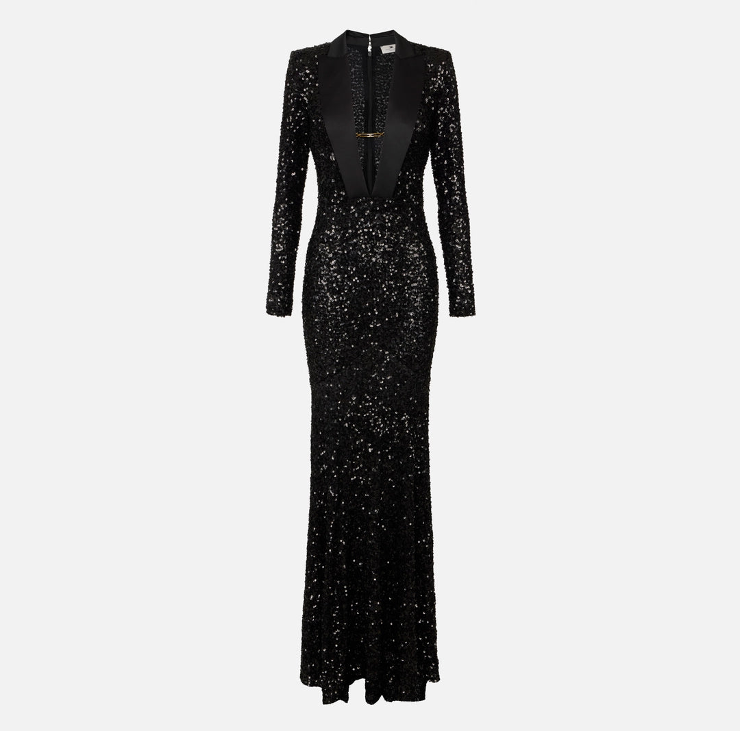 Red Carpet full sequin dress