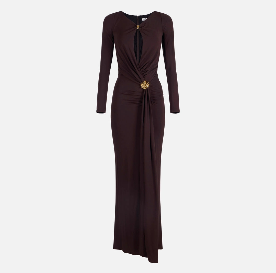 Red Carpet dress with jewel details