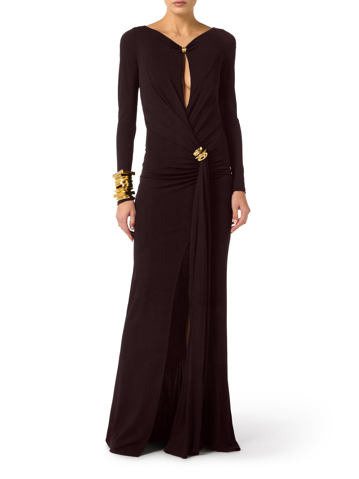 Red Carpet dress with jewel details