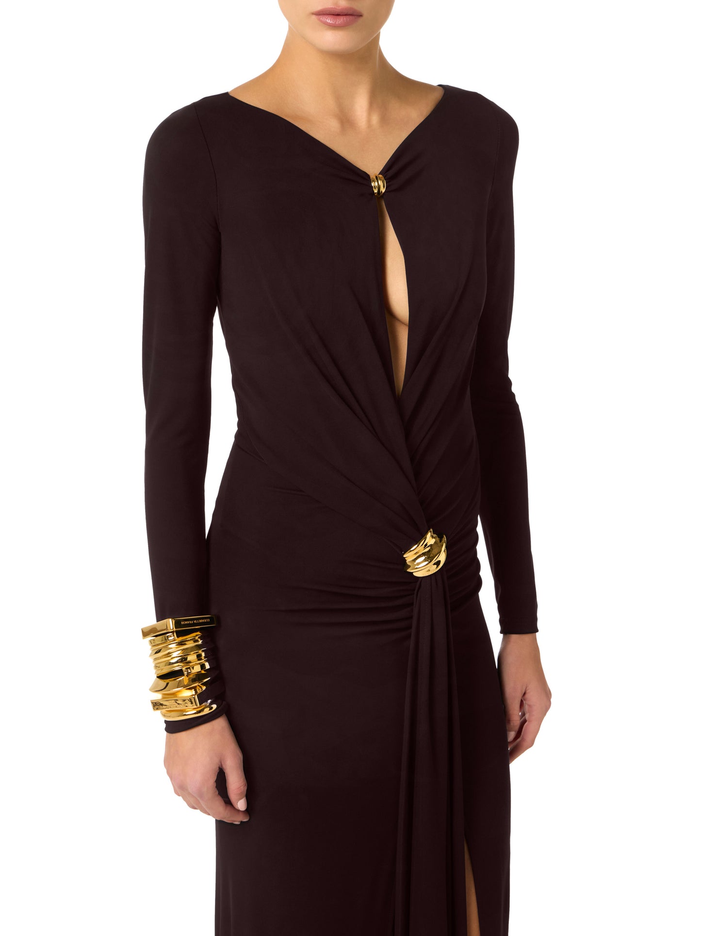 Red Carpet dress with jewel details