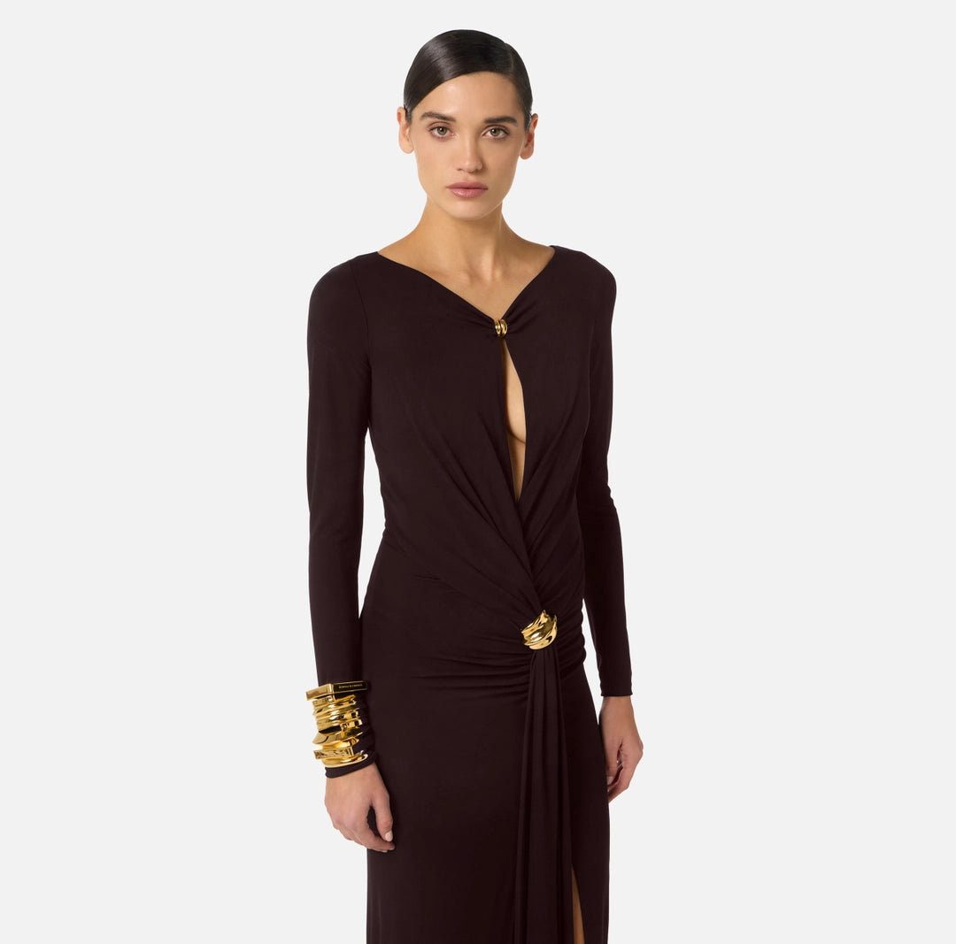 Red Carpet dress with jewel details