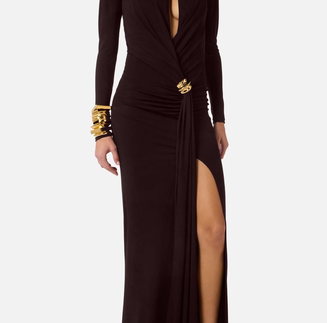 Red Carpet dress with jewel details