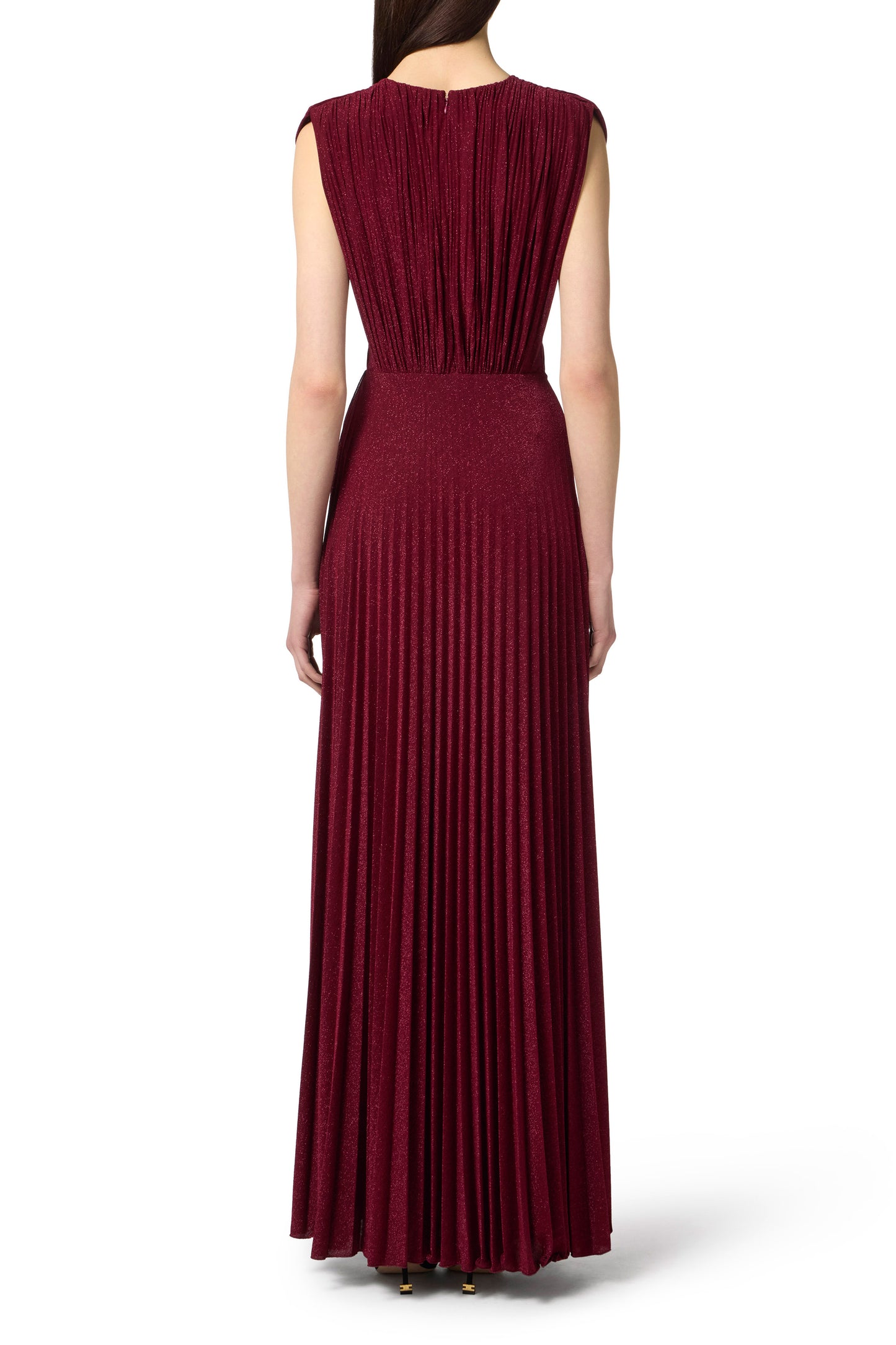 Red Carpet lurex jersey dress