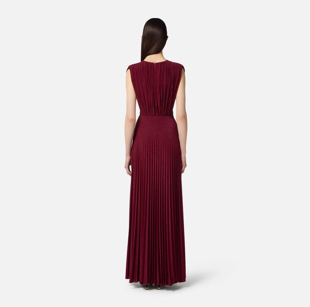 Red Carpet lurex jersey dress