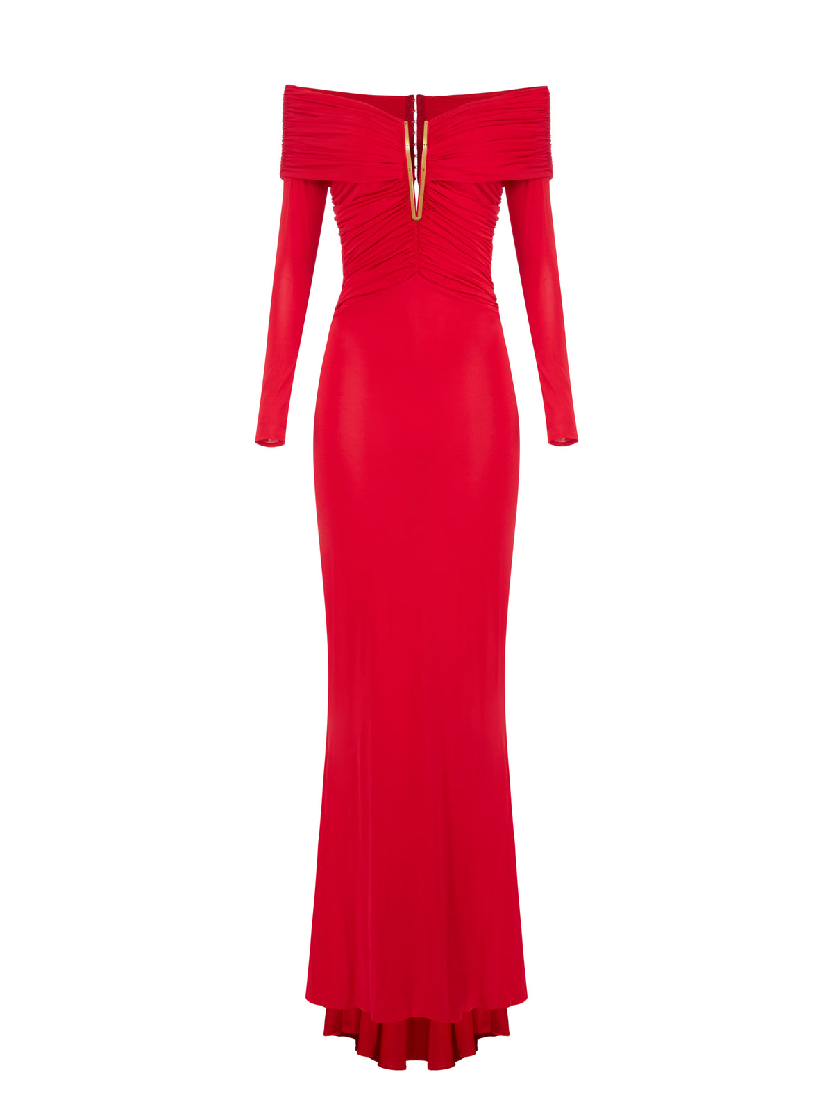 Red Carpet dress in lightweight crêpe jersey