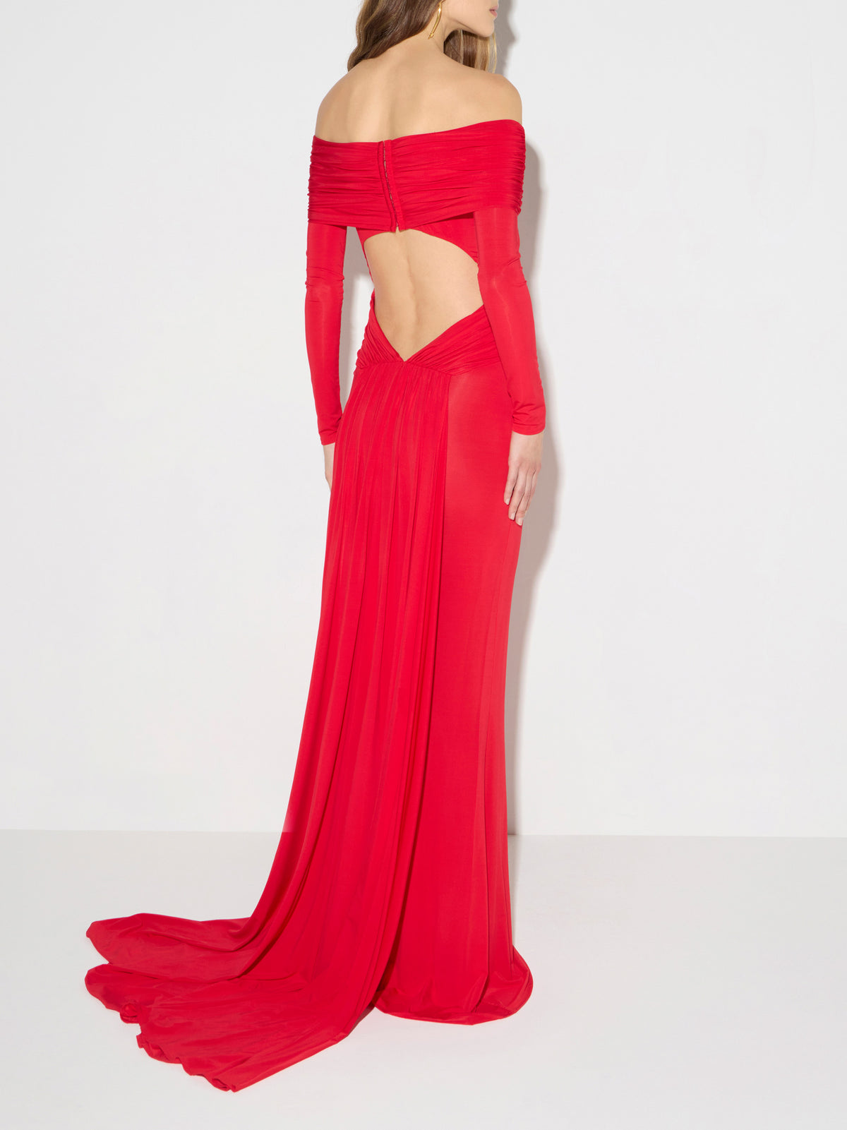 Red Carpet dress in lightweight crêpe jersey