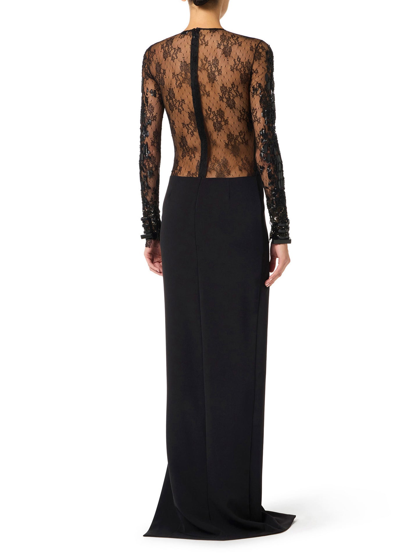 Red Carpet dress with embroideries