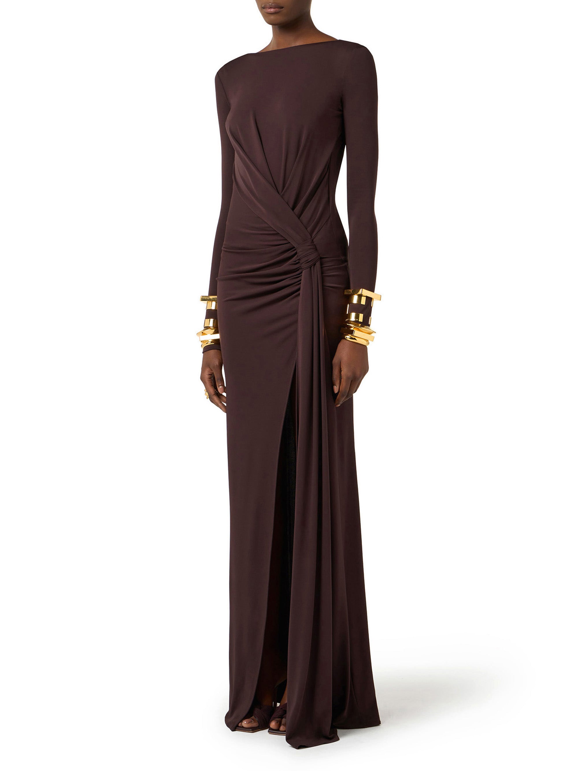 Red Carpet dress in crêpe jersey