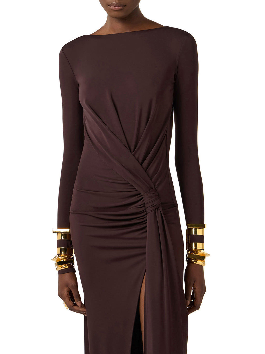 Red Carpet dress in crêpe jersey