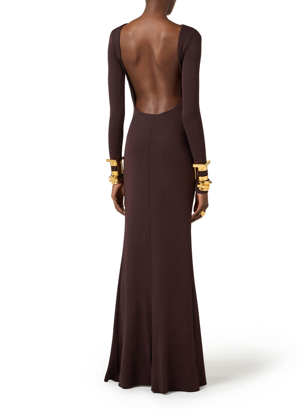 Red Carpet dress in crêpe jersey