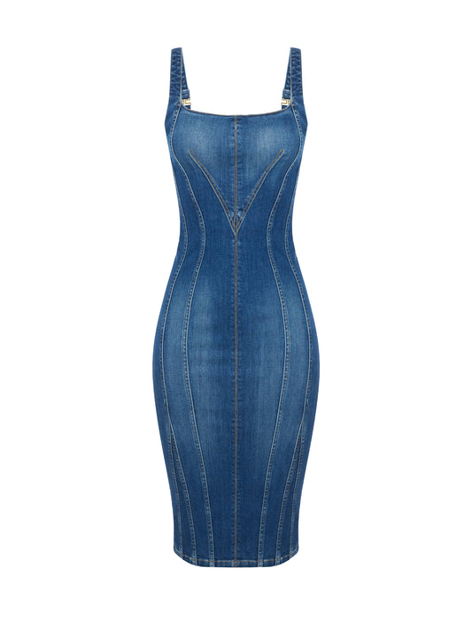 Denim dress