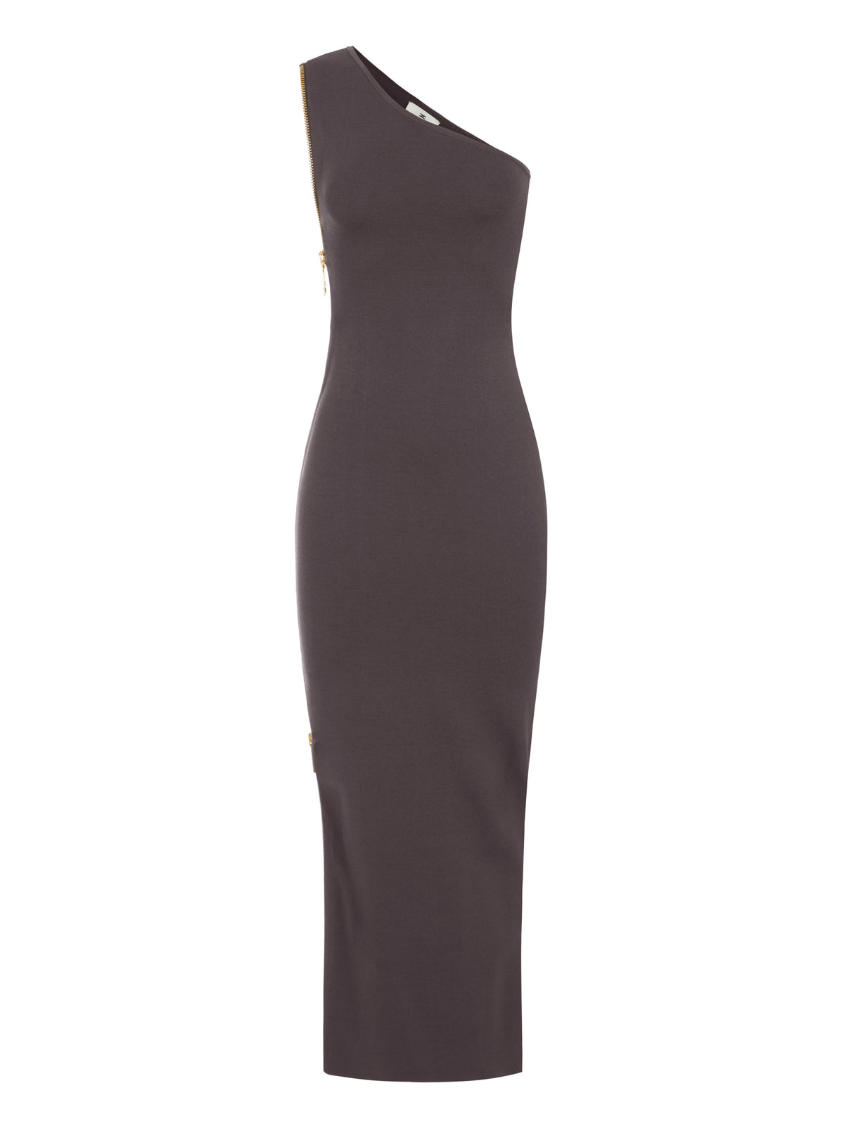 Red Carpet knit dress with zip