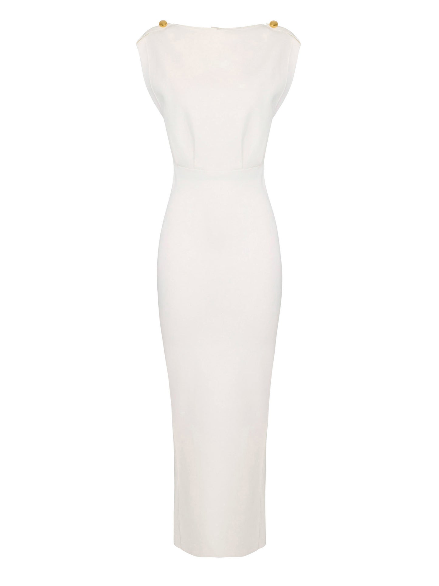 Red Carpet full Milano stitch knit dress