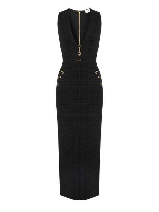 Red Carpet 3D knit dress