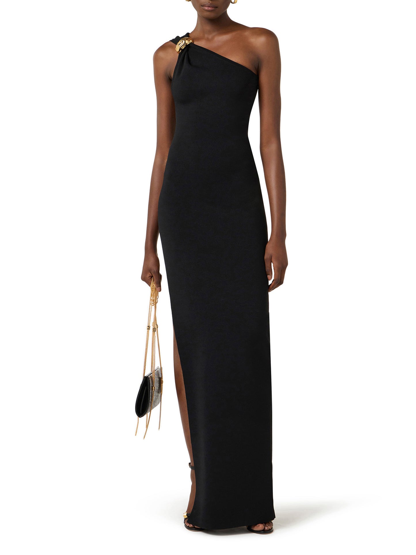 Red Carpet full Milano stitch knit dress