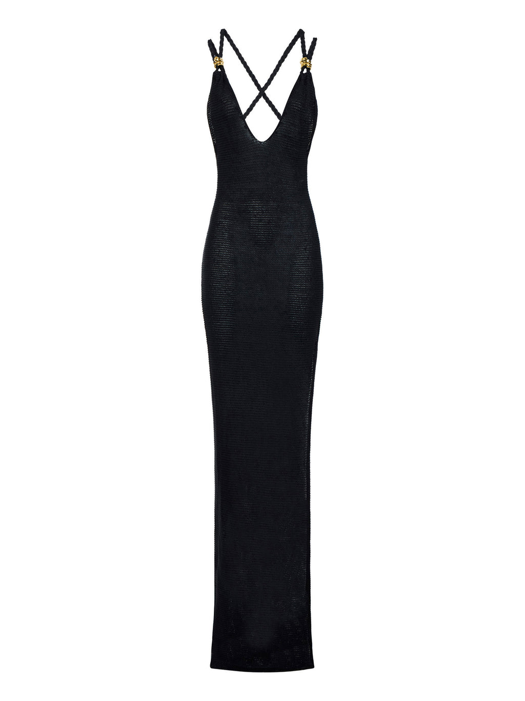 Dress in knit fabric