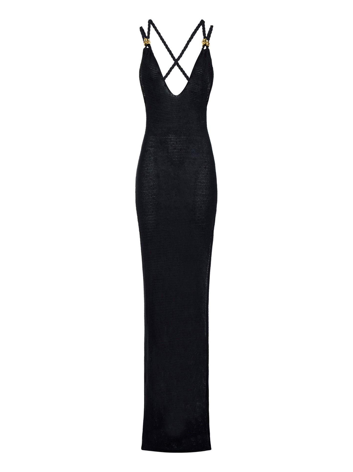 Dress in knit fabric