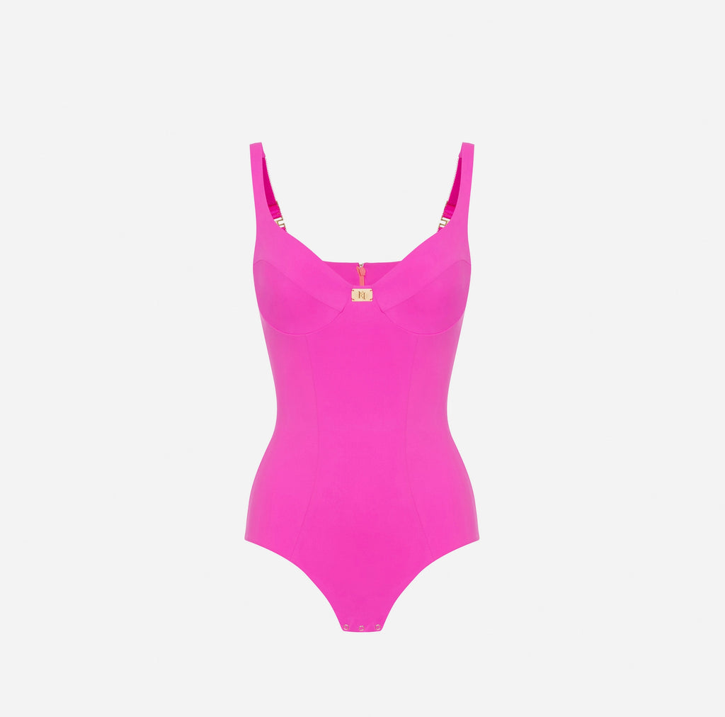 Bodysuit in microfibre jersey fabric | LAST PIECE: 42