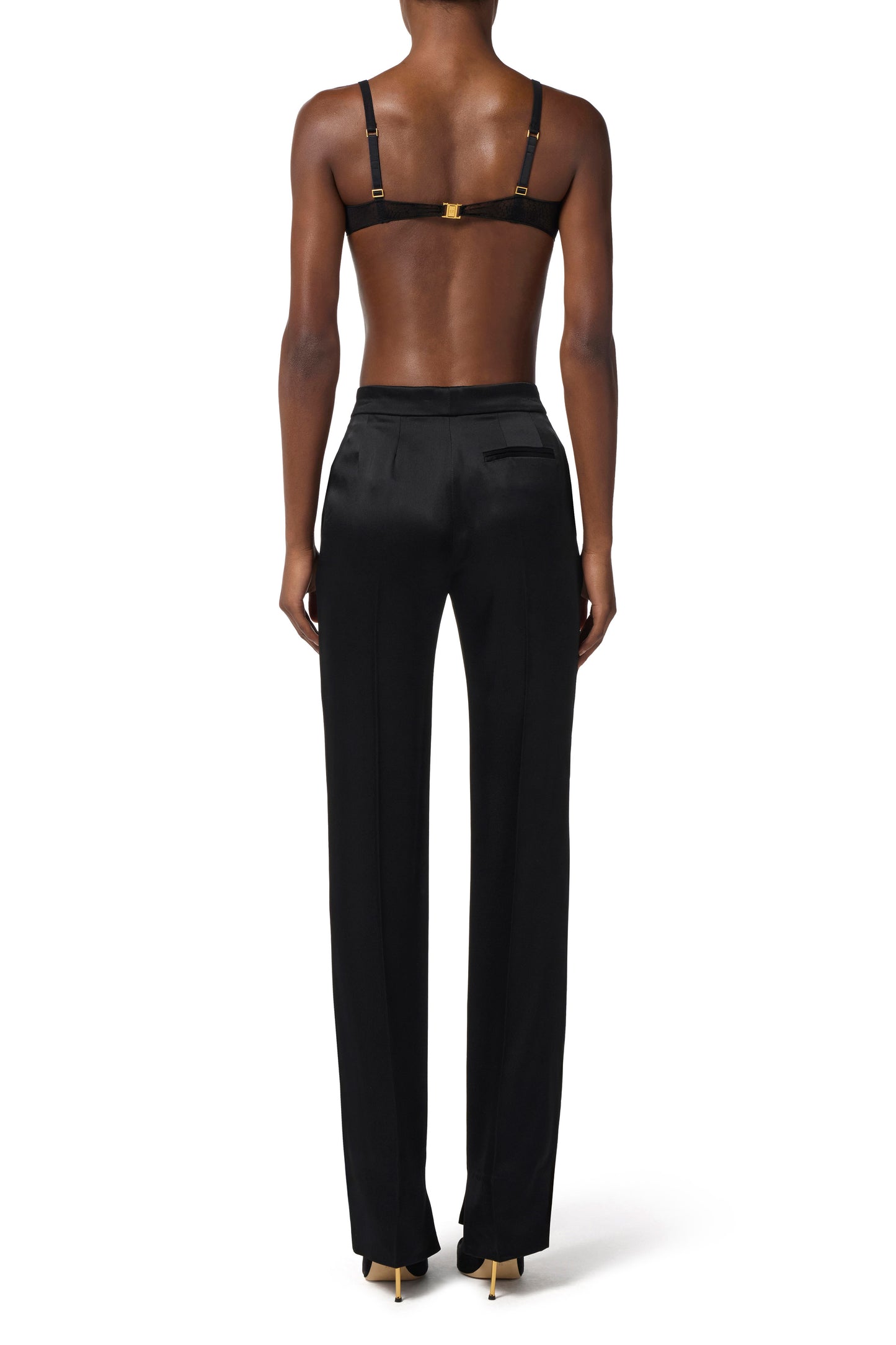Bodysuit in jacquard tulle fabric with snake pattern