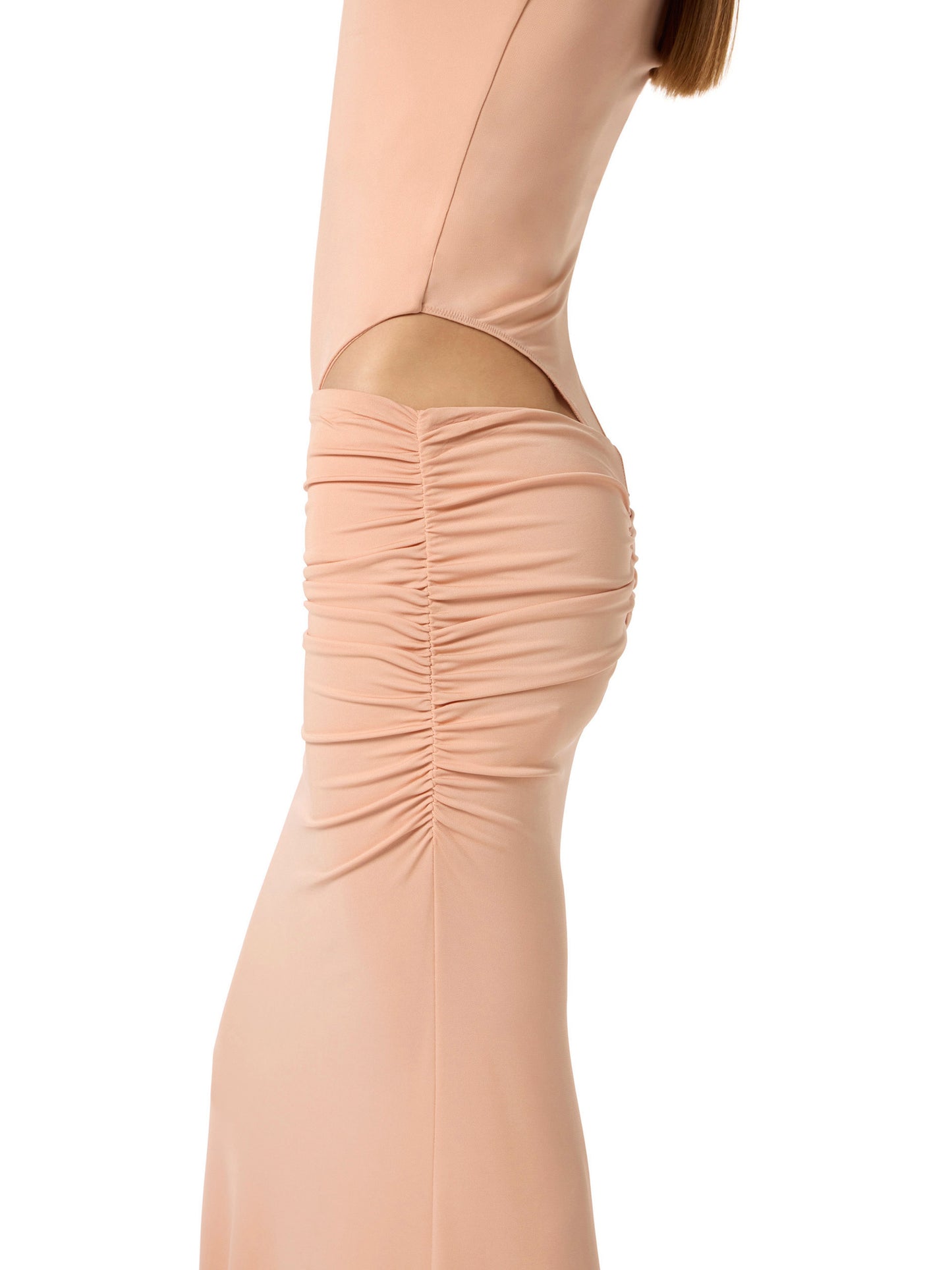 Bodysuit in crêpe jersey fabric