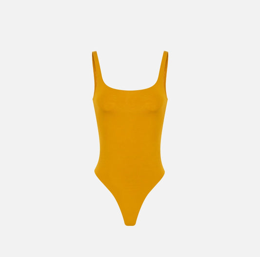 Bodysuit in lightweight crêpe jersey fabric
