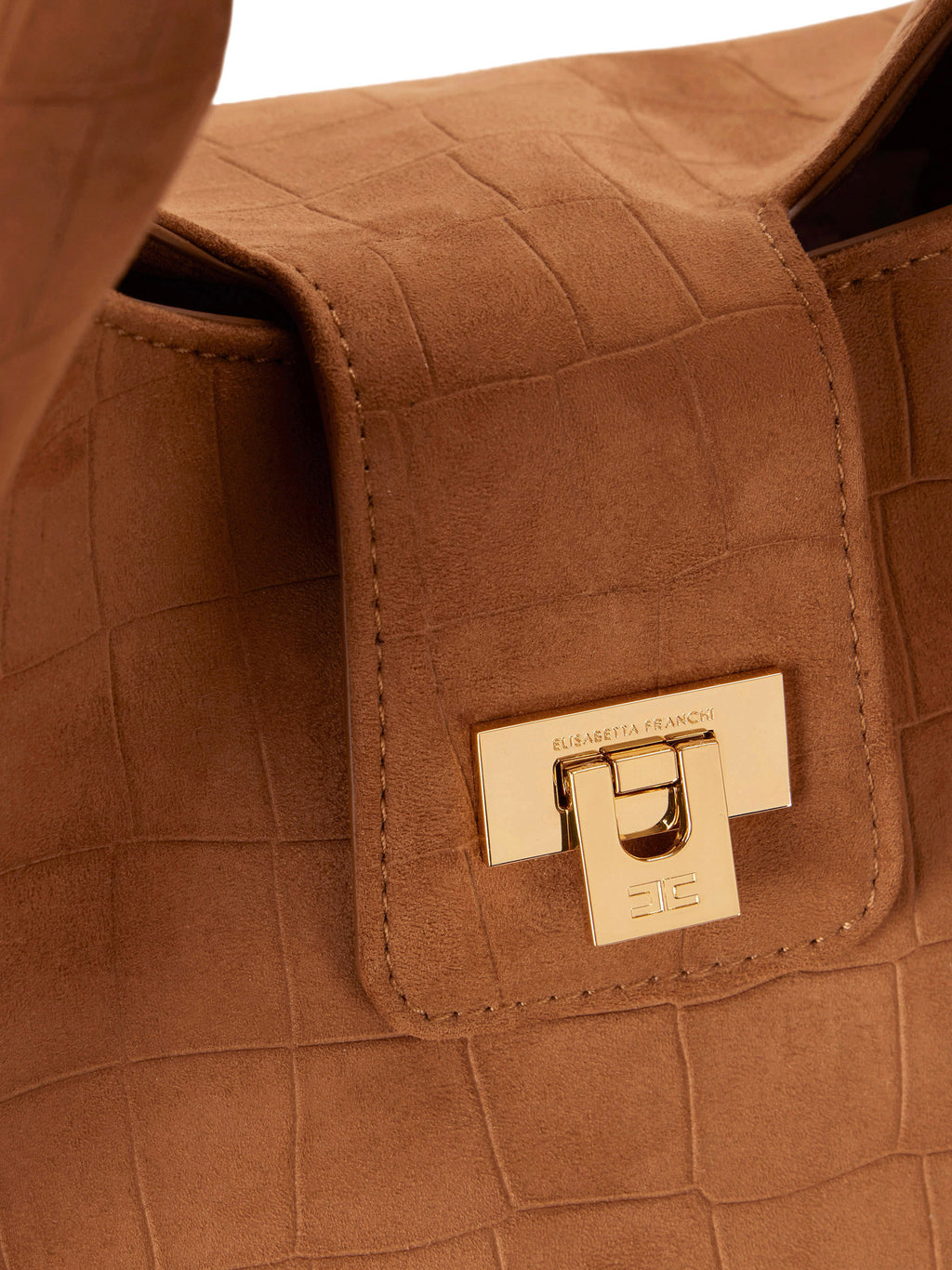 Suede hobo bag