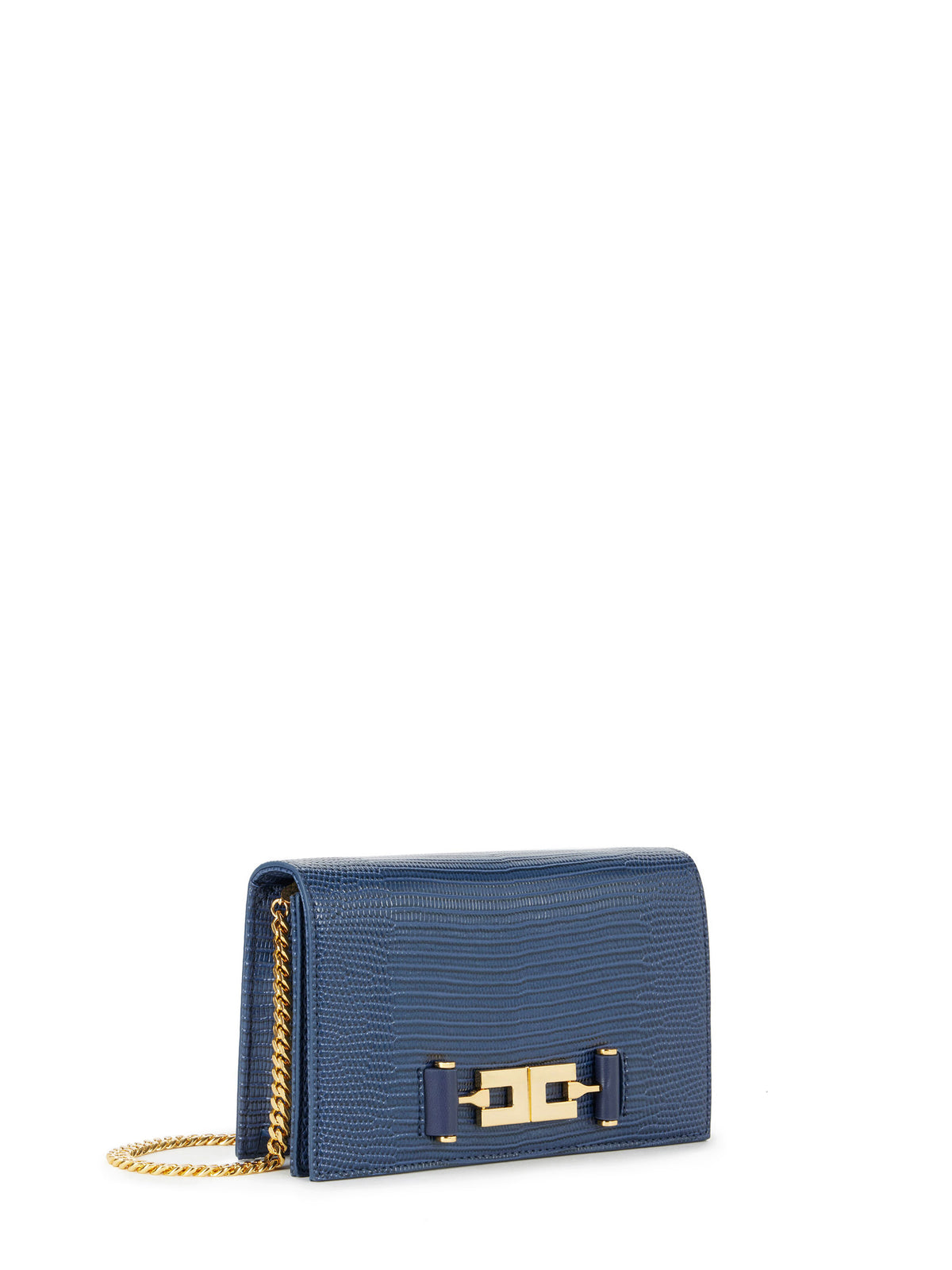 Shoulder bag with groumette chain