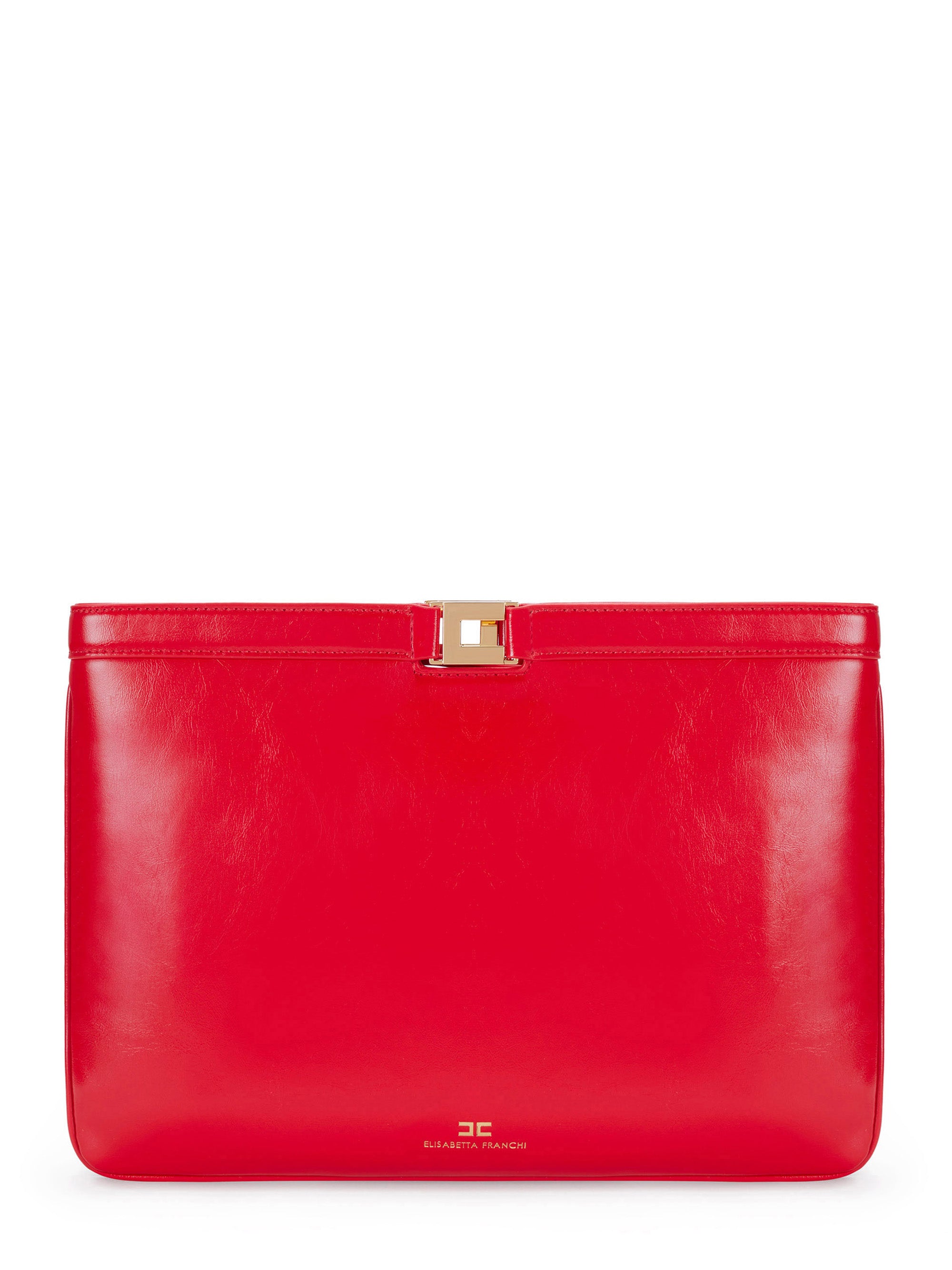 Naplak-effect pouch bag