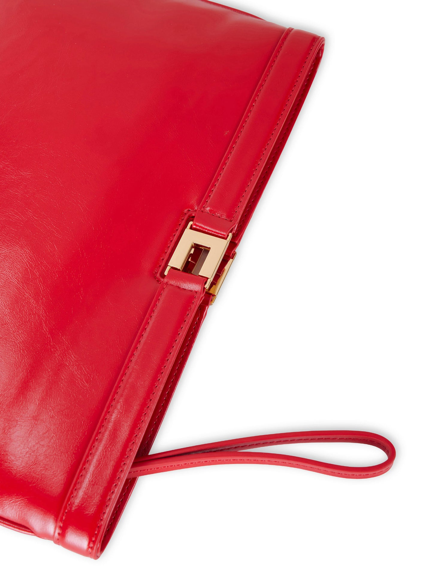 Naplak-effect pouch bag