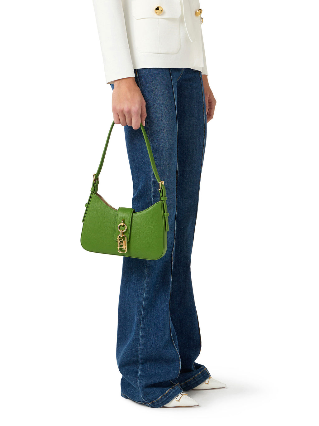 Small hobo bag with charm