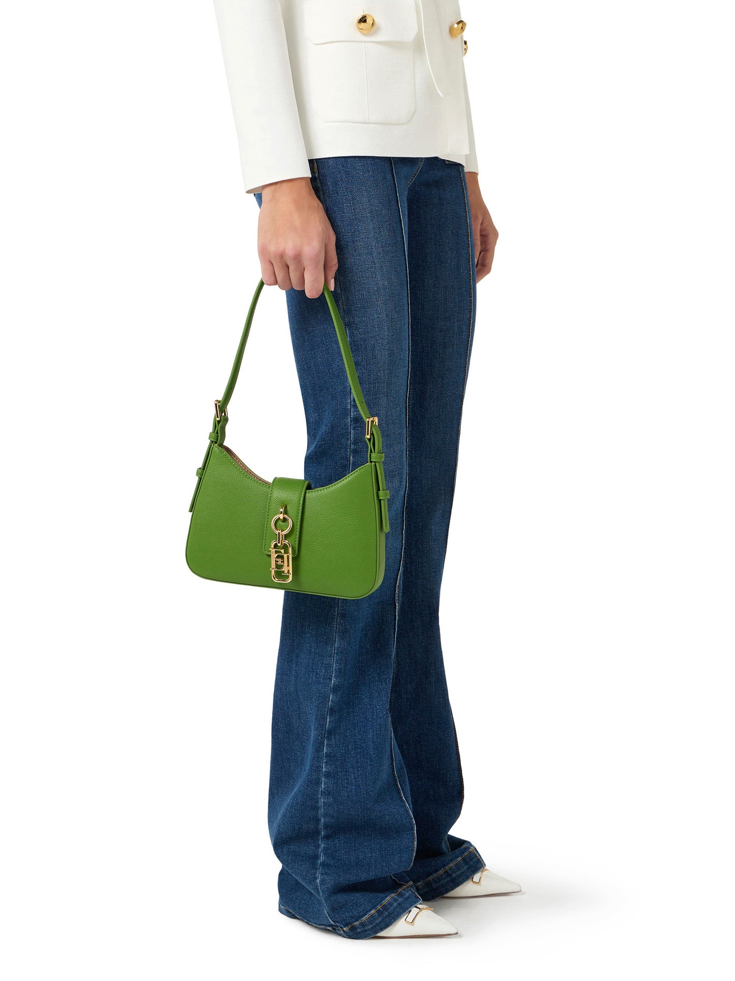 Small hobo bag with charm