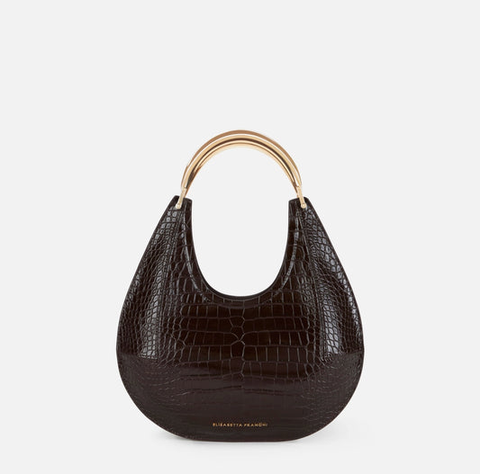 Medium hobo bag with jewel handle