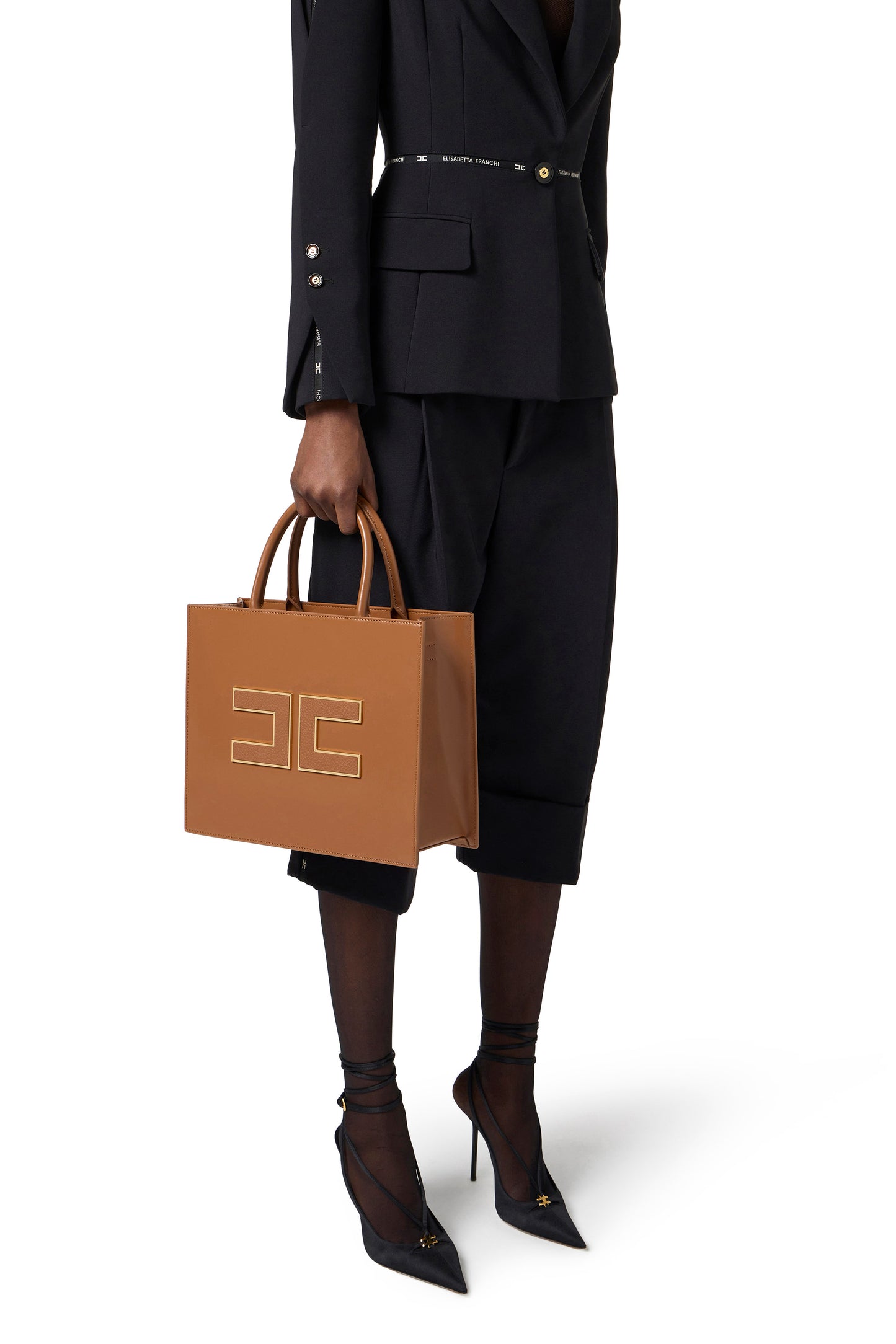 Large tote bag with logo