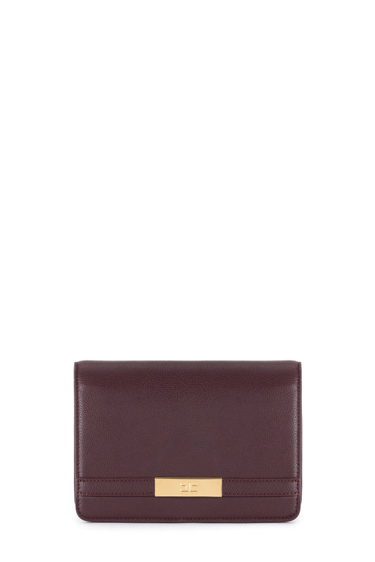 Shoulder bag with groumette chain