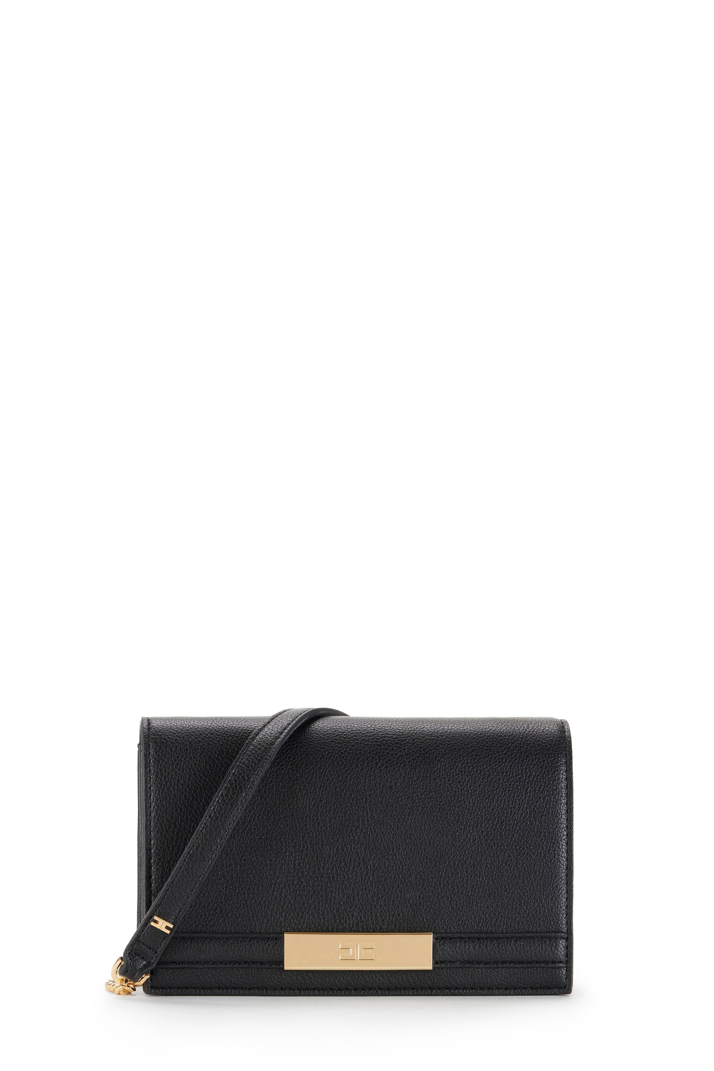 Shoulder bag with groumette chain