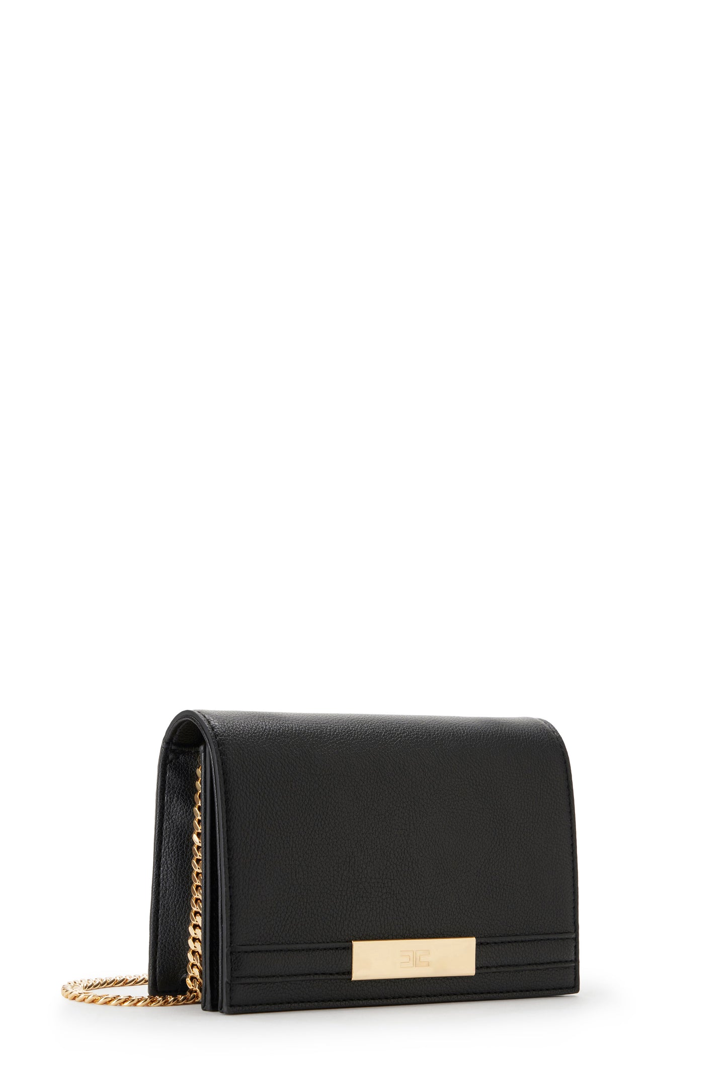 Shoulder bag with groumette chain