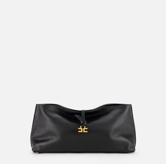 Boulevard leather clutch bag