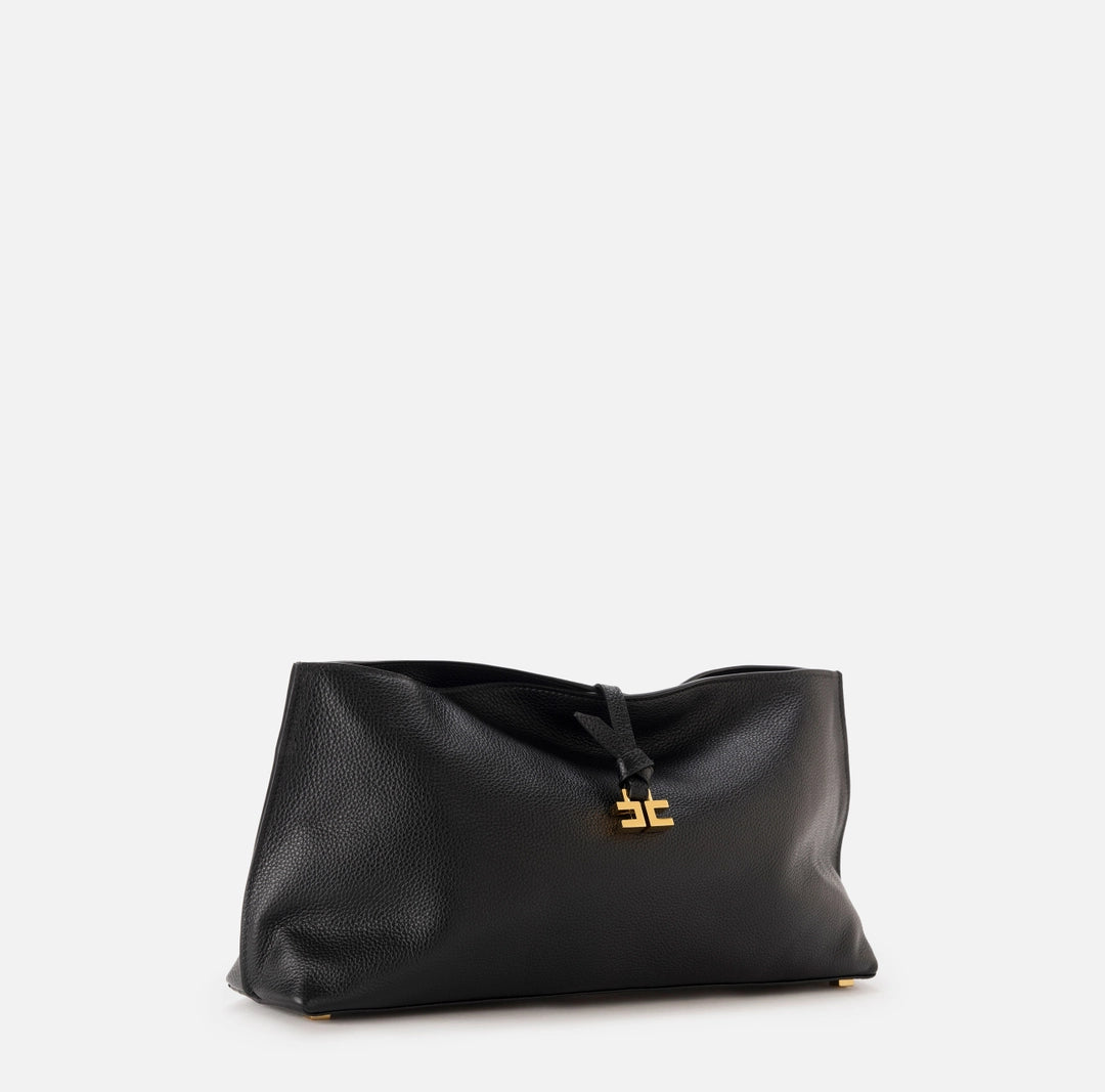 Boulevard leather clutch bag