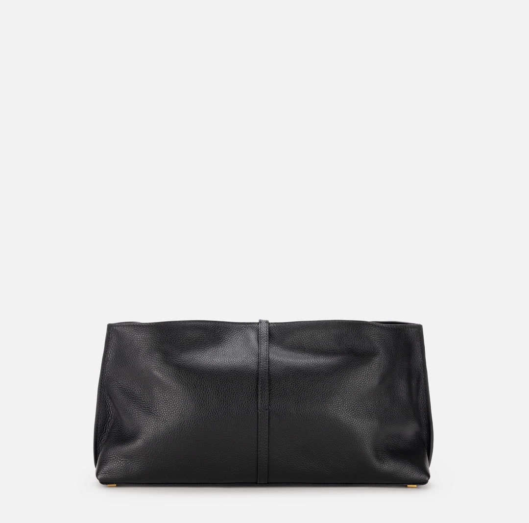 Boulevard leather clutch bag