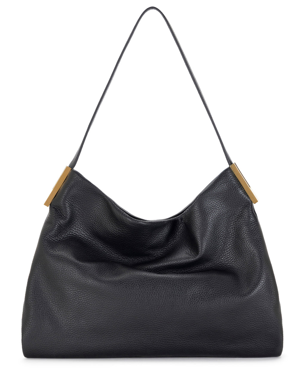 Leather tote bag