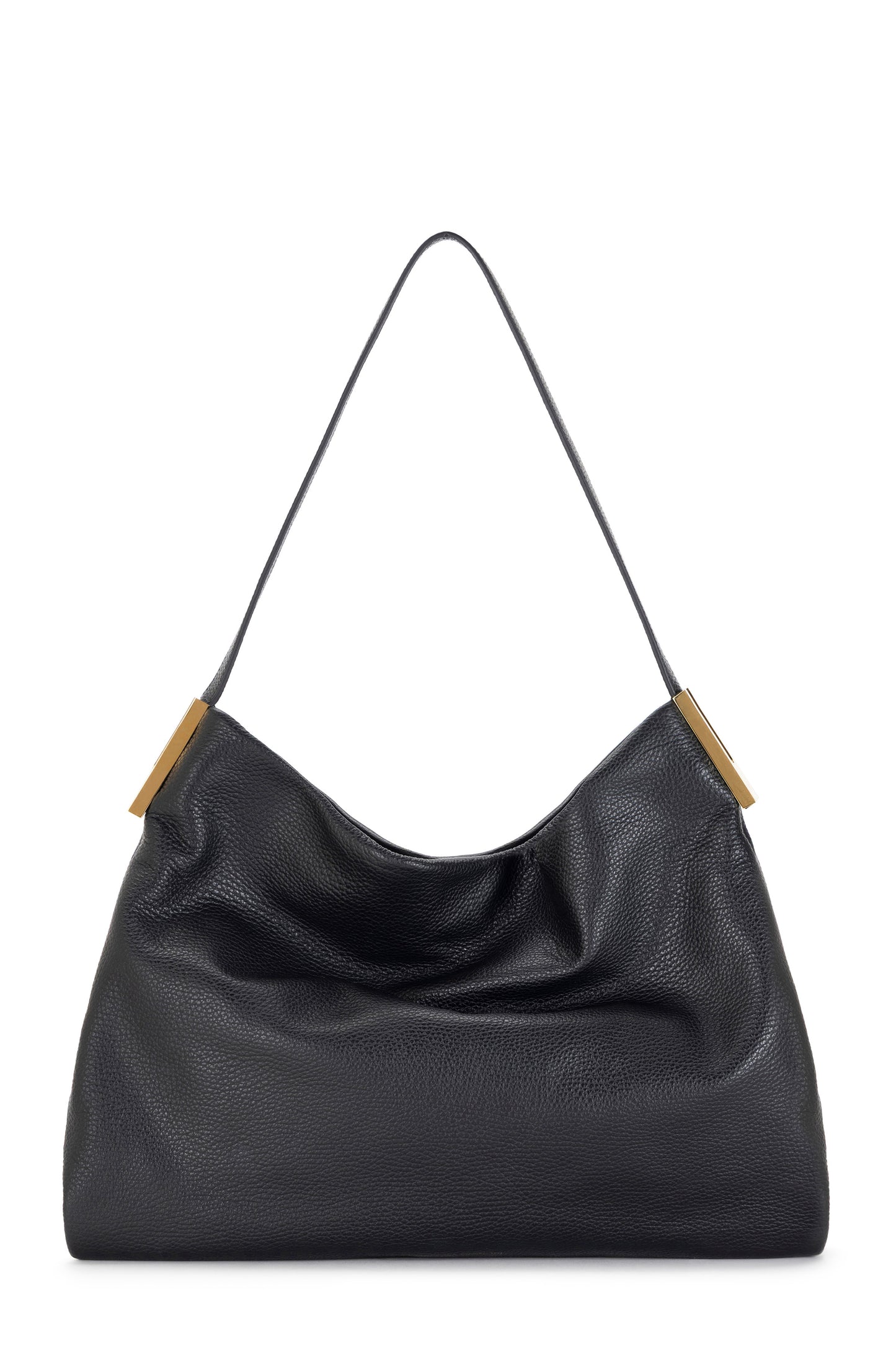 Leather tote bag