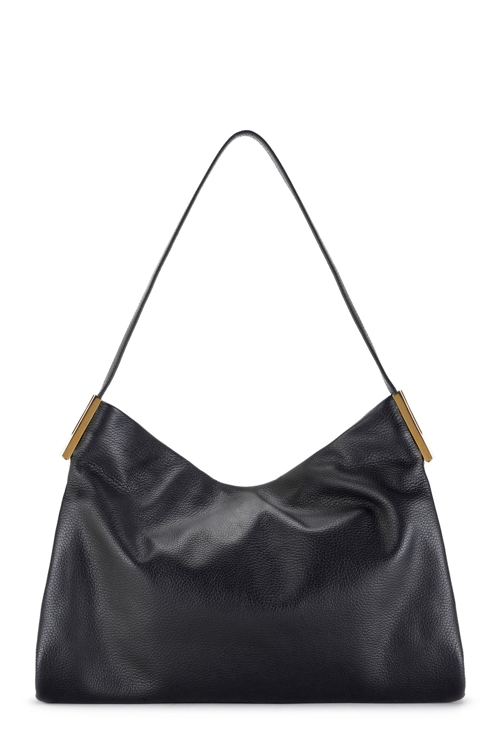 Leather tote bag