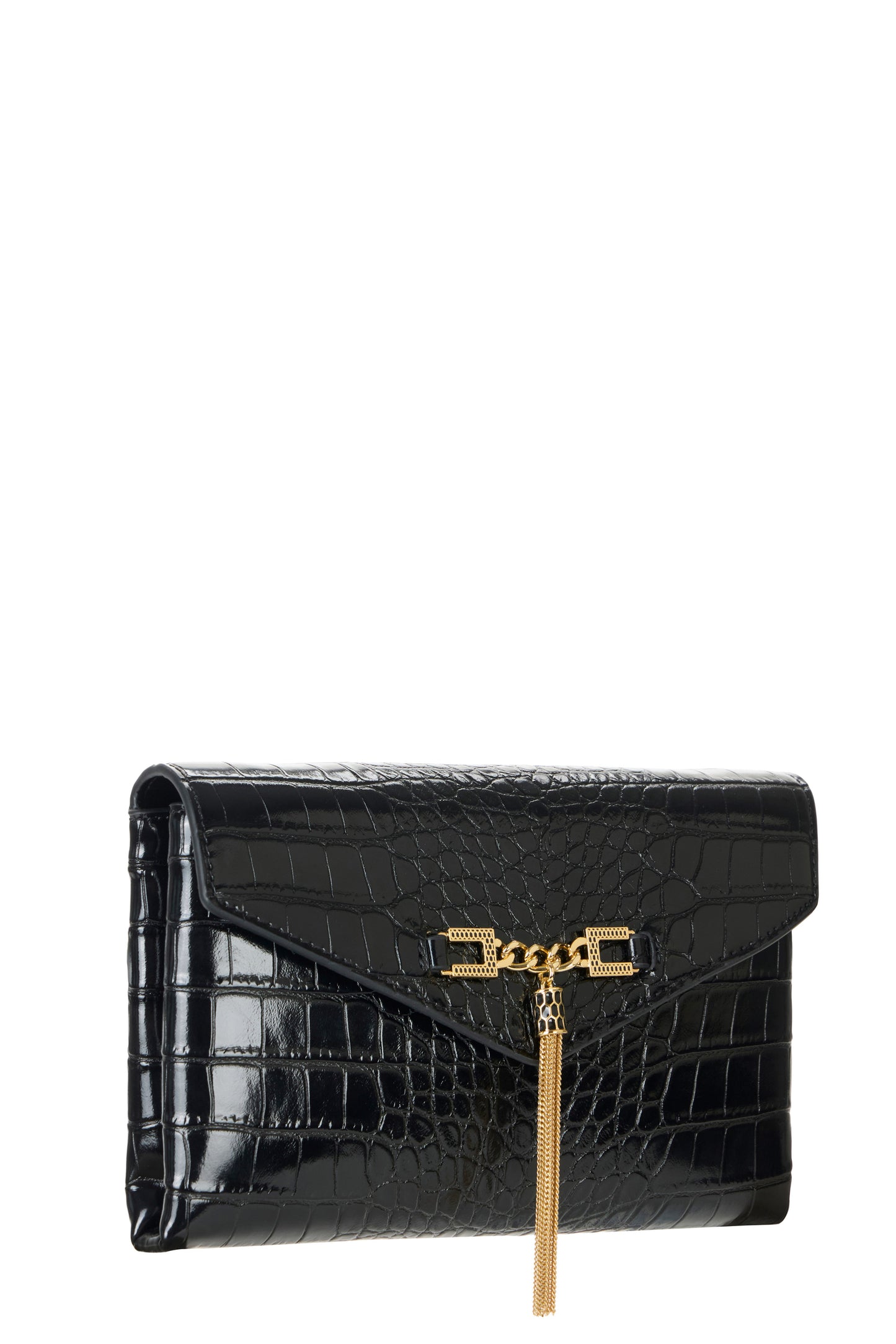 Shoulder bag with groumette chain