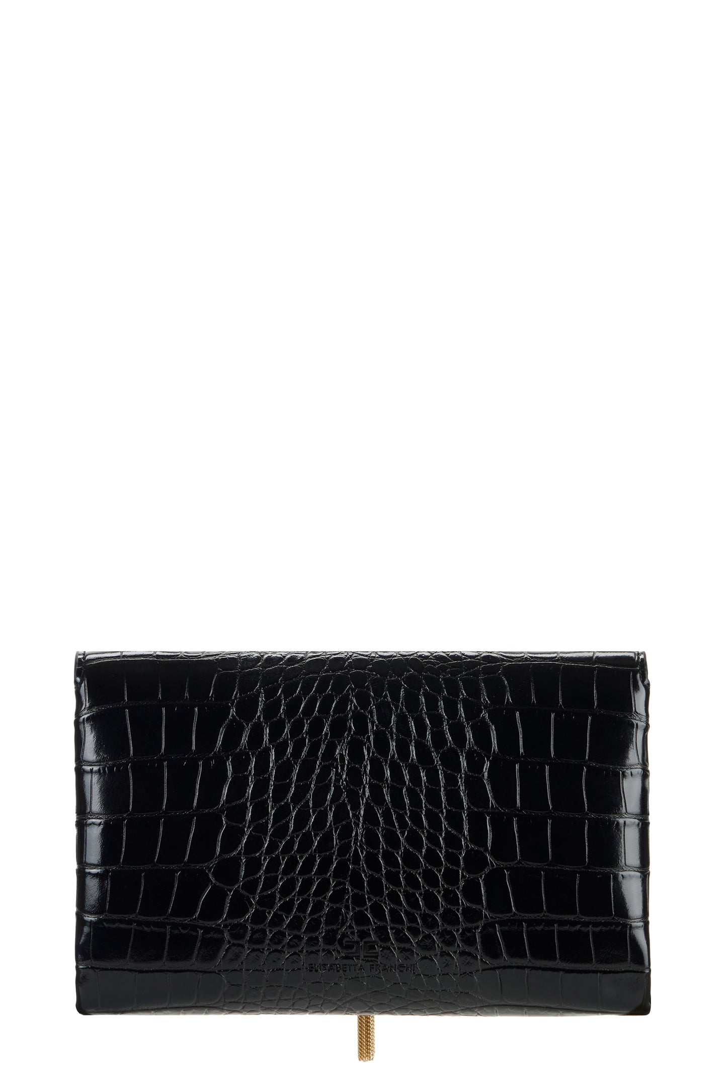 Shoulder bag with groumette chain