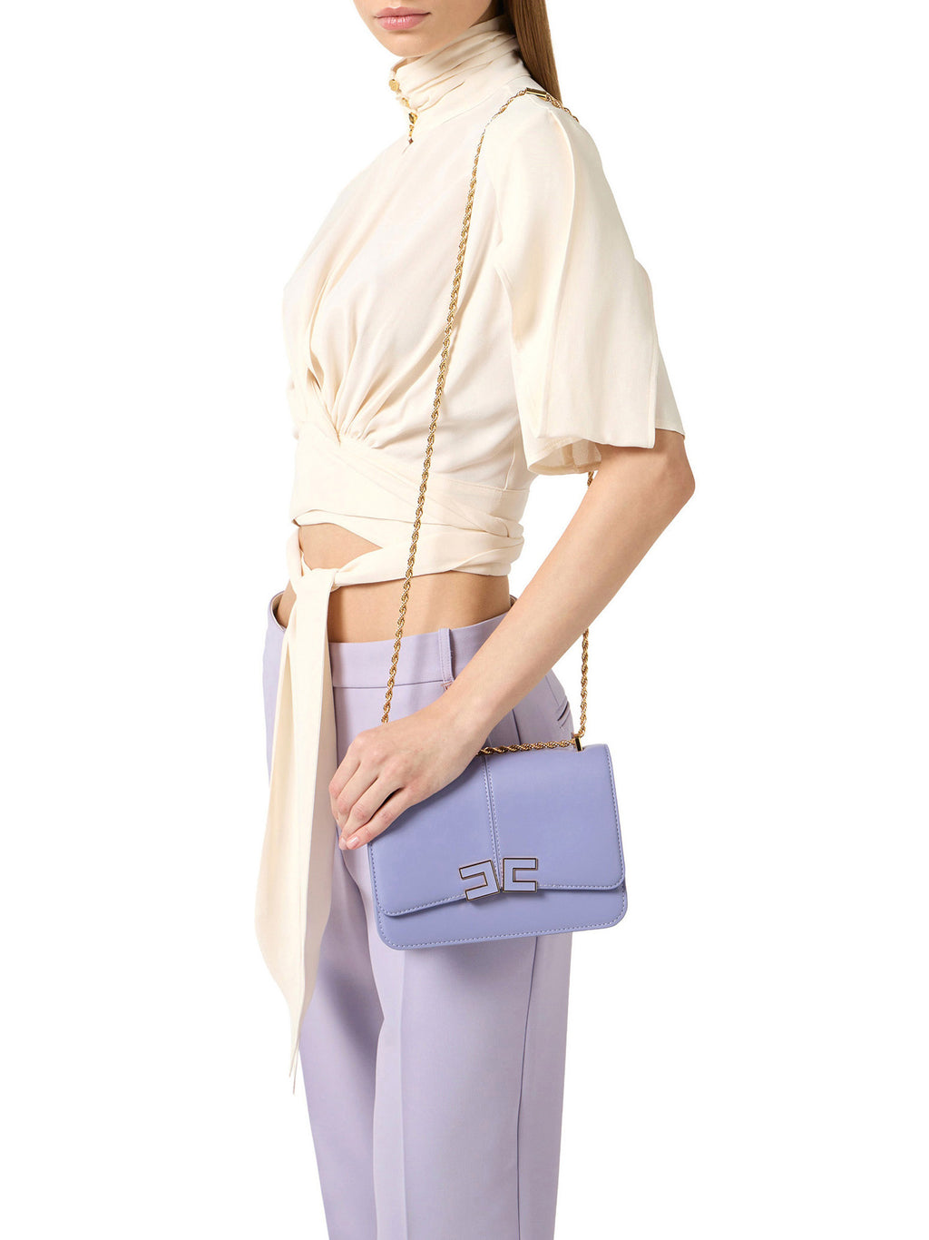 Shoulder bag with logo detail